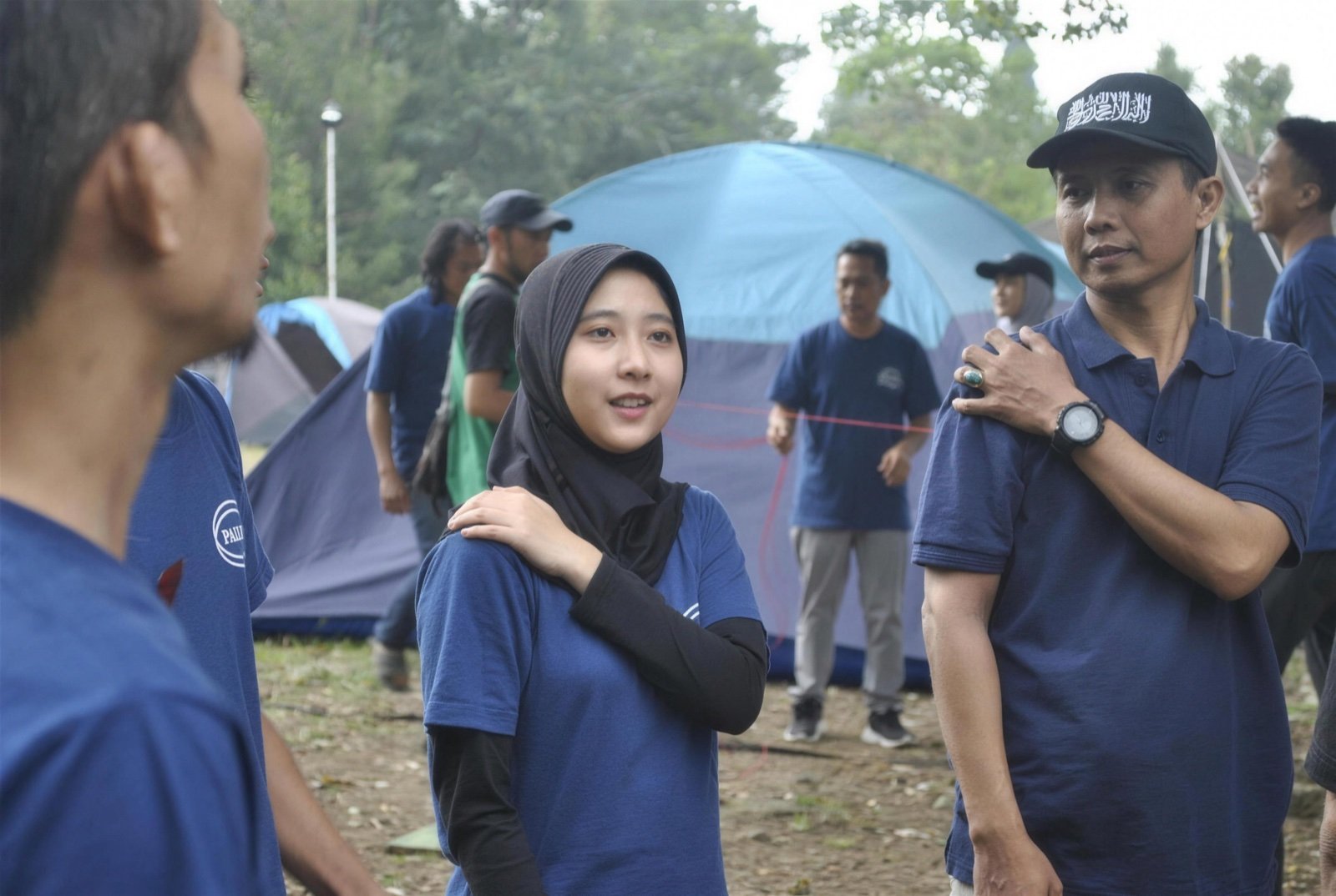 Paulin team members outdoors
